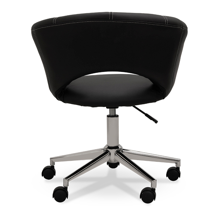 Silla De Oficina Pu Negra Graki | Sillas Oficina | home-office